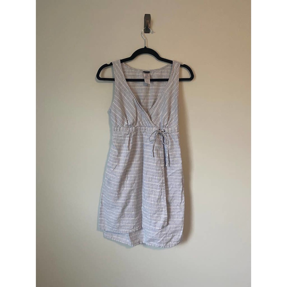 Patagonia Striped Hemp Blend Dress Size 6